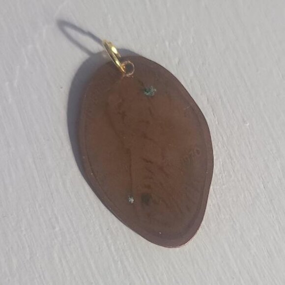 San Diego Zoo Clouded Leopard Vintage Penny Charm - Picture 3 of 4